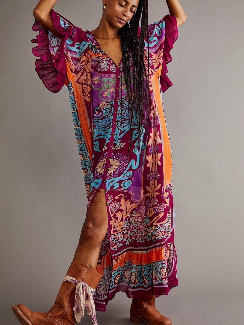 Free People Back To Barcelona Kaftan